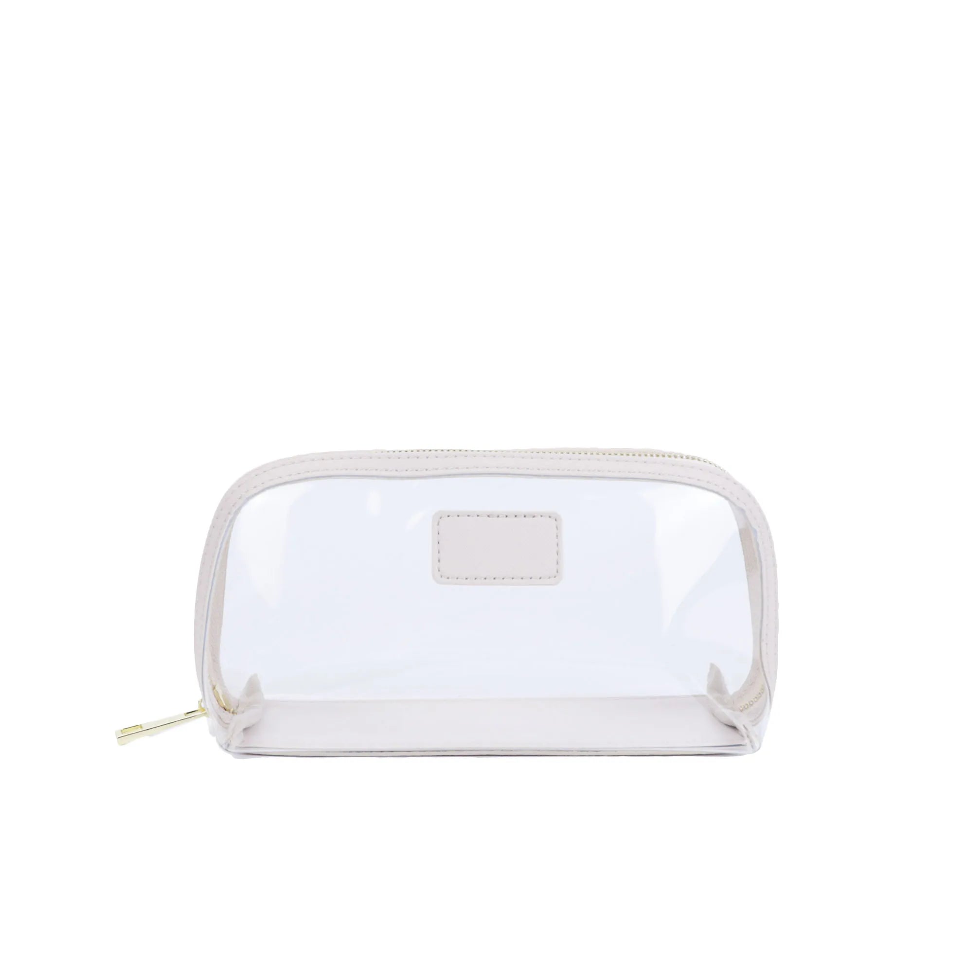 Custom Genuine Leather Travel Cosmetic Bag Set Waterproof Makeup Brush Storage Bag Portable Transparent PVC TPU Cosmetic Bag